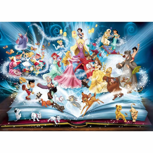 Ravensburger Puzzle Kouzelná pohádková kniha od Disney