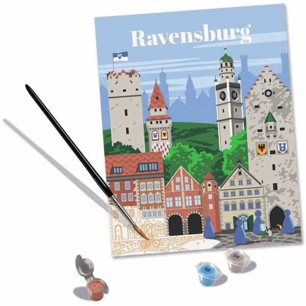 Ravensburger CreArt - Barevný Ravensburg, malba