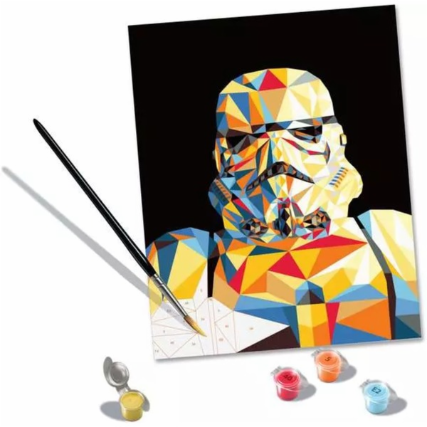 Ravensburger CreArt Star Wars - Stormtrooper, malba