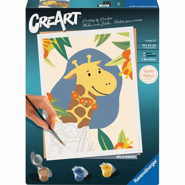 Ravensburger CreArt - Ahoj žirafo, malování