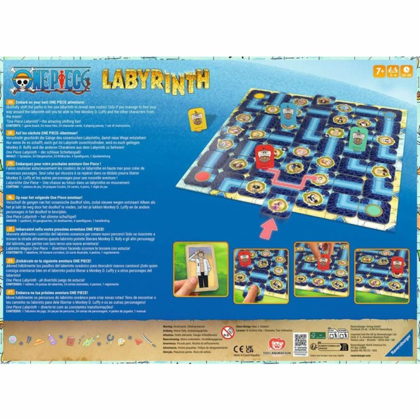 Ravensburger One Piece Labyrinth, desková hra