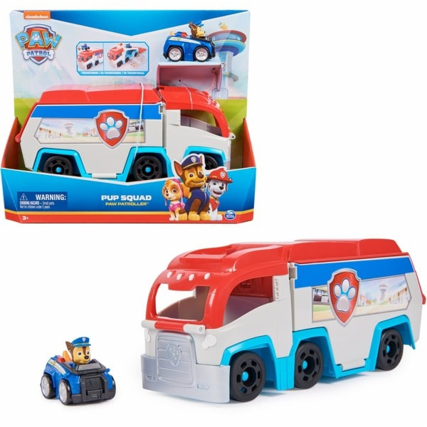 Spinmaster Paw Patrol - Štěňátko Patrol s autíčkem Chase