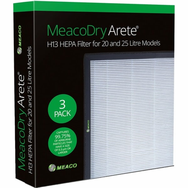 Meaco Dry Arete One H13 HEPA filtr 20L / 25L, 3 kusy
