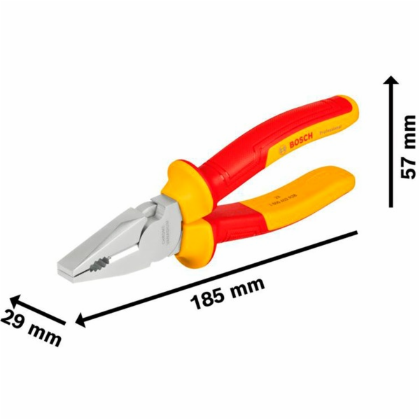 Kombinované kleště Bosch VDE Professional 180mm