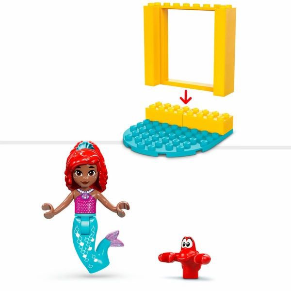 LEGO 43235 Disney princezna Ariel a její hudební pódium