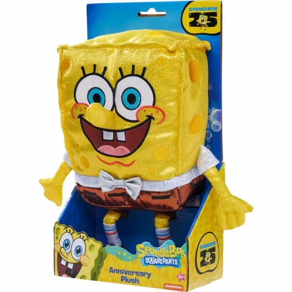 Plyš Simba SpongeBob k výročí, 30 cm, plyšová hračka