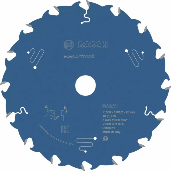 Pilový kotouč Bosch Expert for Wood, O 168mm, 16T