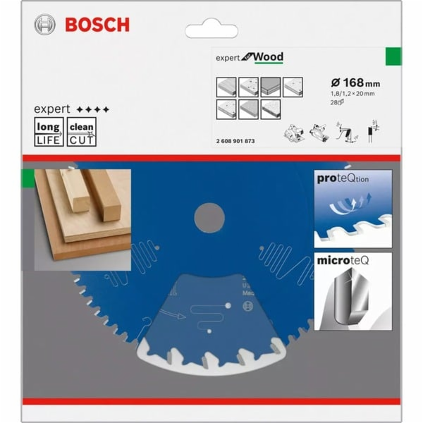 Pilový kotouč Bosch Expert for Wood, O 168mm, 28T