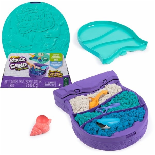 Spin Master Kinetic Sand Project Planet - Ocean Playset, ...