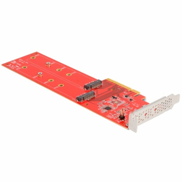 DeLOCK PCI Express x8 karta na 2 x interní NVMe M.2 Key M...