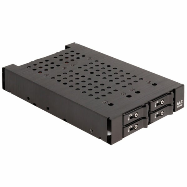 DeLOCK Vyjímatelná 3,5" pozice pro 4 x M.2 NVMe SSD disky