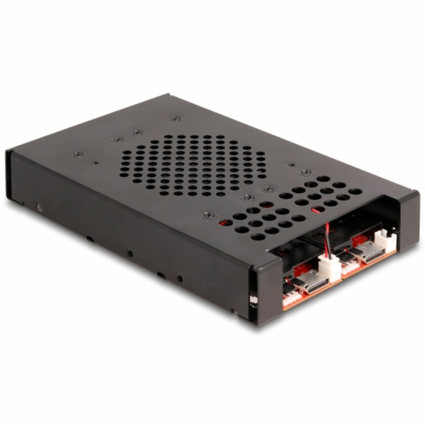 DeLOCK 3,5” odnímatelný rámeček pro 2 x M.2 NVMe SSD, ins...