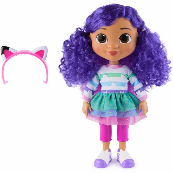 Spin Master Gabby's Dollhouse Interactive Party Gabby, pa...