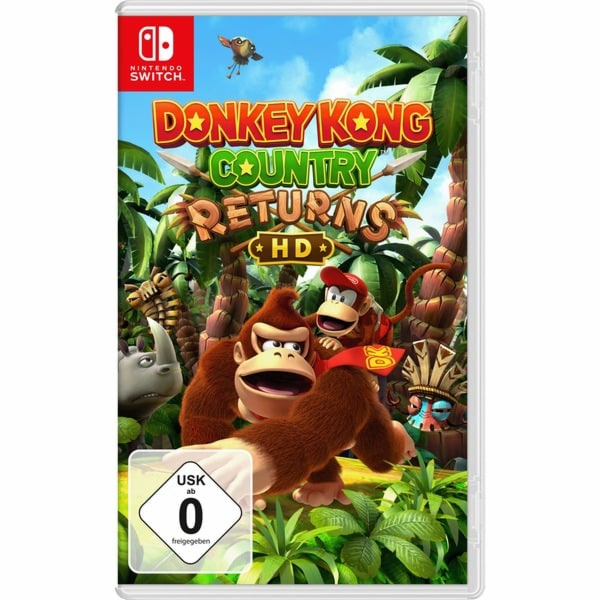 Nintendo Donkey Kong Country Returns HD, hra pro Nintendo...