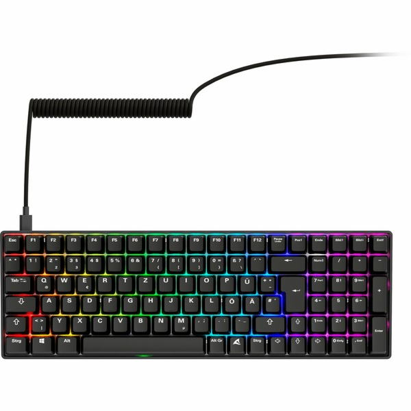 Sharkoon SKILLER SGK50 S2 PBT, herní klávesnice