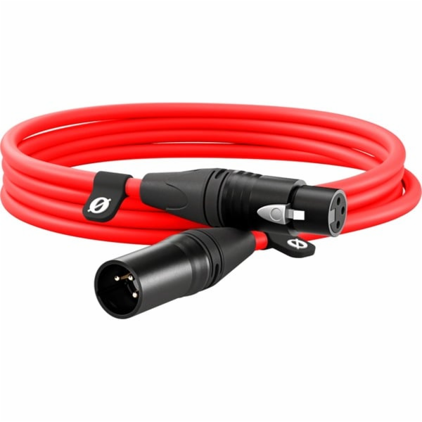 Rode Microphones Premium XLR kabel XLR3M-R červený (červe...