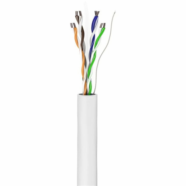 Goobay Síťový kabel Cat.6, U/UTP (bílý, 305 metrů)