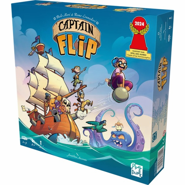 Asmodee Captain Flip, desková hra