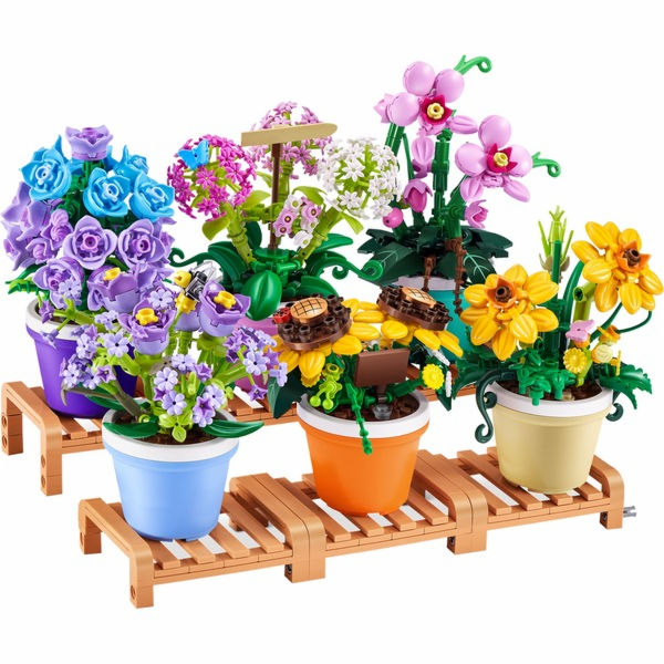 ZURU MAX Premium Garden Collection, stavební hračky