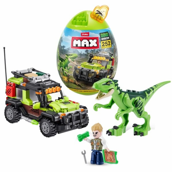 ZURU MAX - Dino Adventure Raptor Force, stavebnice