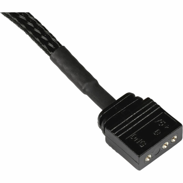 Alphacool Y-kabelový rozbočovač aRGB 3-pin až 4x 3-pin, 30cm