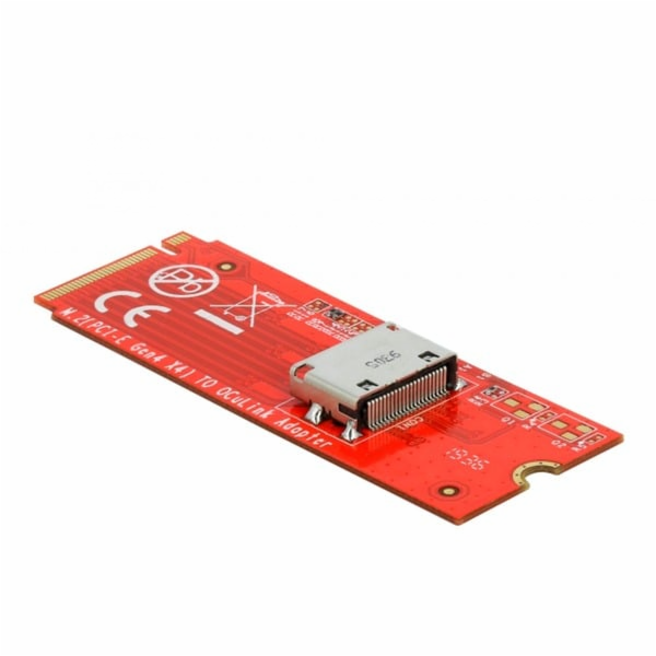 DeLOCK M.2 Key M na 1 x převodník OCuLink SFF-8612, karta...