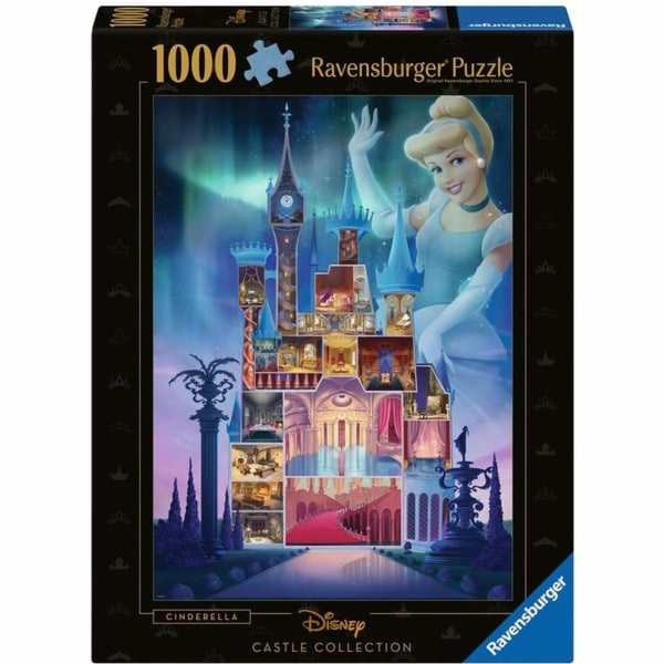 Puzzle Ravensburger Disney Castles: Popelka