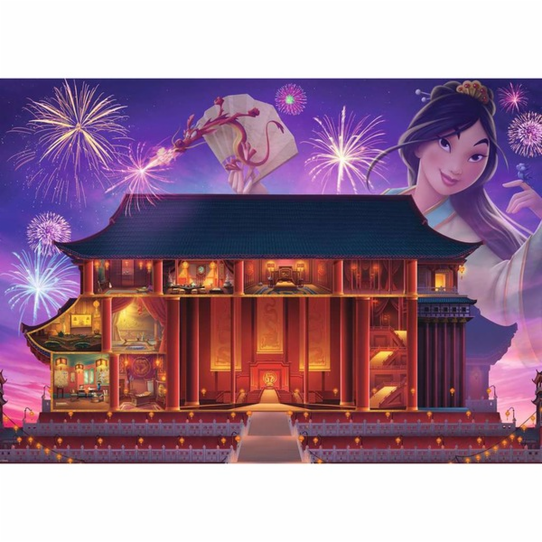Puzzle Ravensburger Disney Castles: Mulan