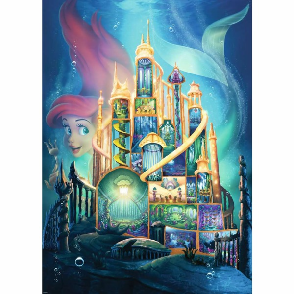 Puzzle Ravensburger Disney Castles: Ariel