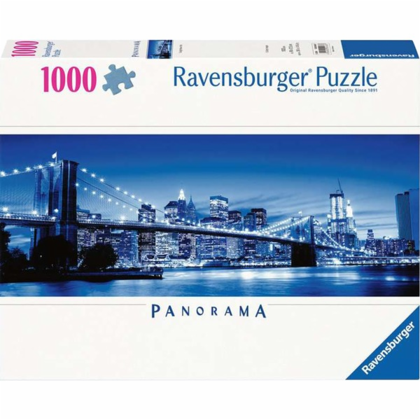 Panorama puzzle Ravensburger - jasný New York