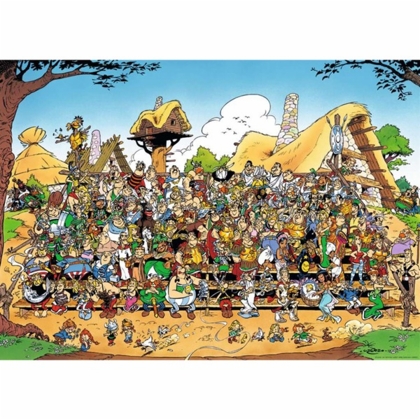 Ravensburger Puzzle Rodinná fotografie Asterixe (1000 dílků)