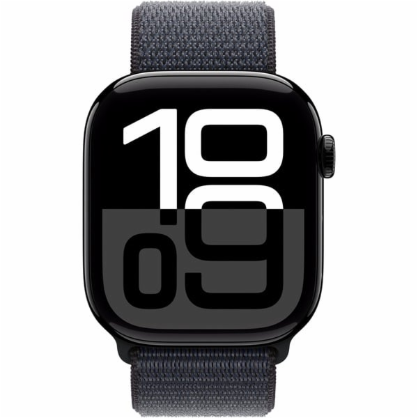Apple Watch 10 46mm GPS Alu Sport Loop Jet Black/Ink