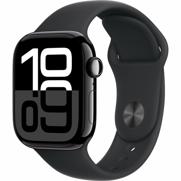 Apple Watch 10 42mm GPS Alu Sport M/L Jet Black/Black