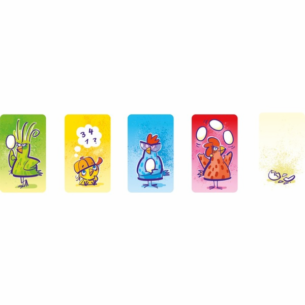 Schmidt Spiele Tři kouzelníci: Henryho slepice, karetní hra