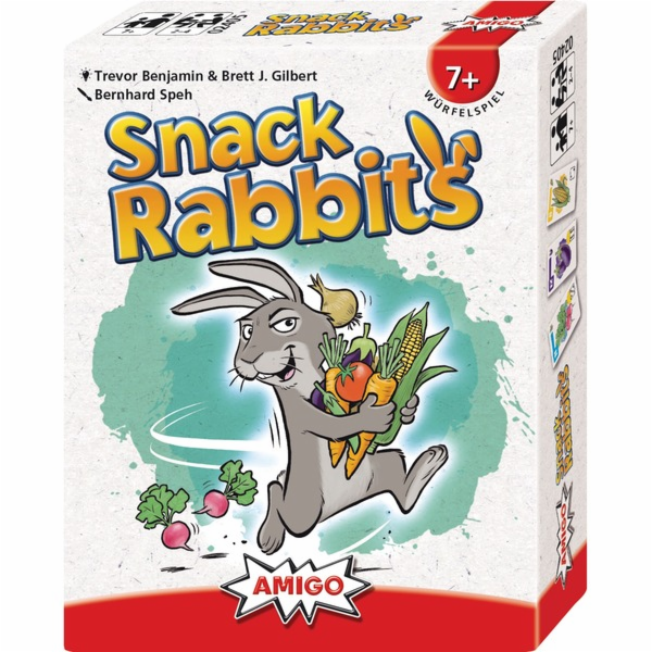 Amigo Snack Rabbits, hra v kostky