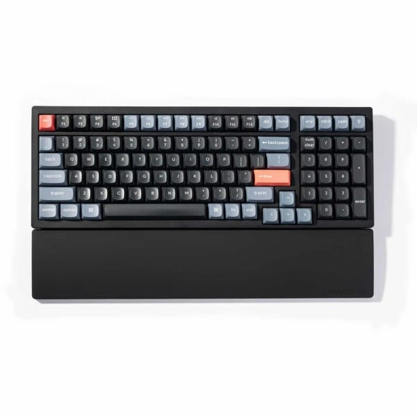 Keychron silikonová opěrka dlaní pro K4/Q5/V5, opěrka záp...