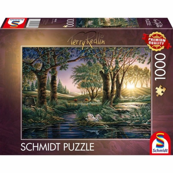 Schmidt Games Terry Redlin: Ranní magie u rybníka, Puzzle