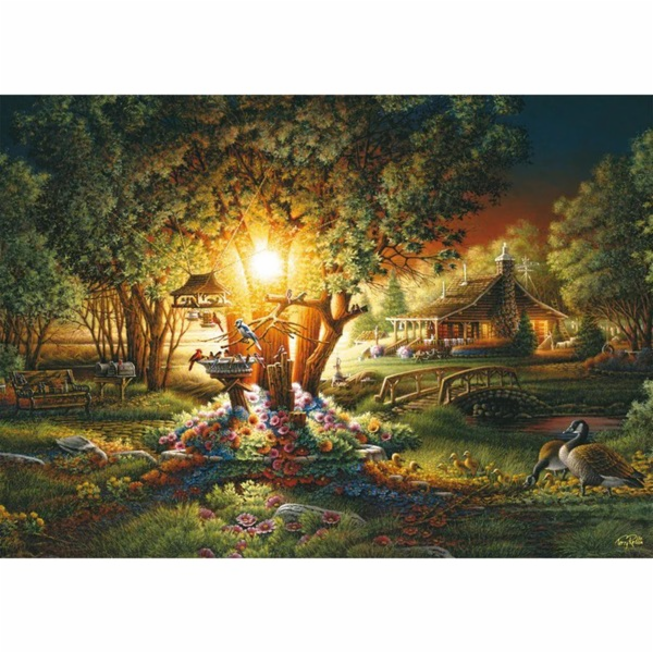 Schmidt Spiele Terry Redlin: Velkolepá jarní záře, Puzzle