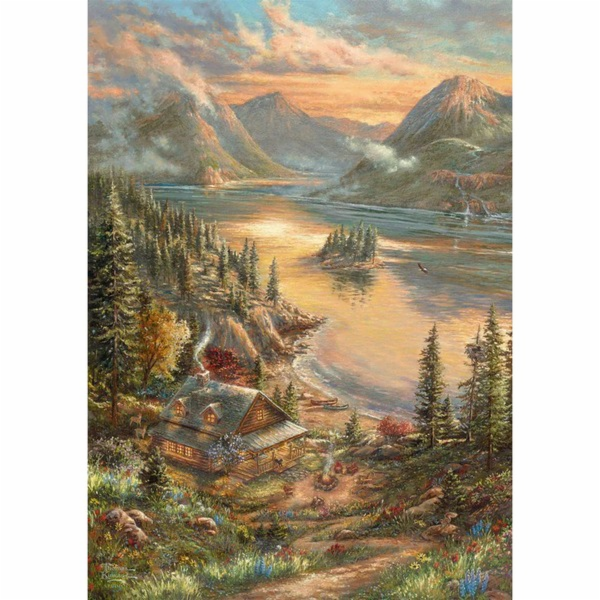 Schmidt Spiele Thomas Kinkade Studios: Nádhera na břehu j...