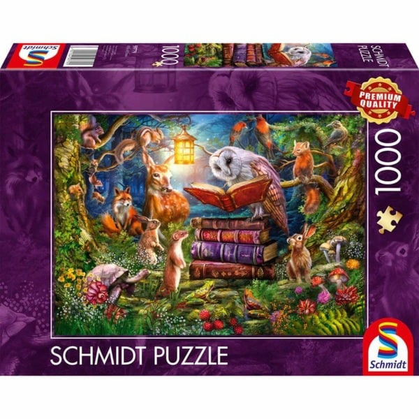 Schmidt Games Lesní příběhy v noci, Puzzle