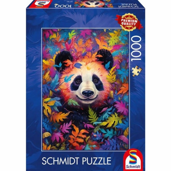 Schmidt Spiele Medvídek Panda v duhovém lese, puzzle