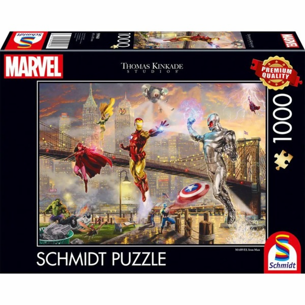 Schmidt Games Thomas Kinkade Studios: Marvel - Iron Man, ...