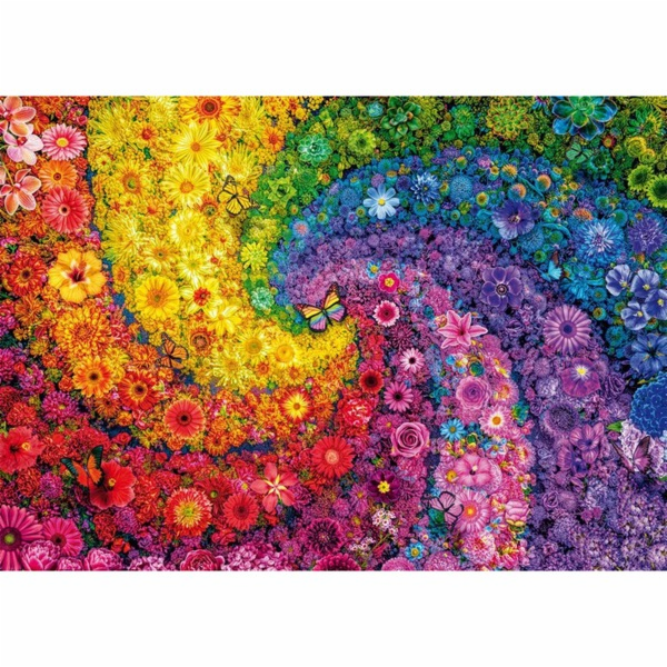 Schmidt Spiele Barevné květinové víření, puzzle