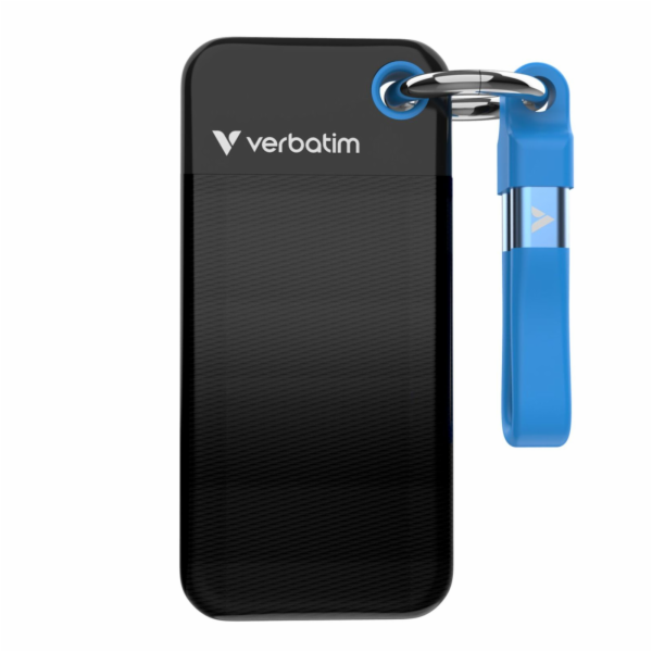 Verbatim Pocket SSD USB 3.2  2TB Black/Blue              ...
