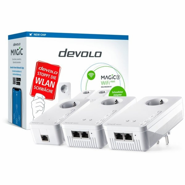 devolo Magic 2 WiFi next Multiroom Kit, Powerline