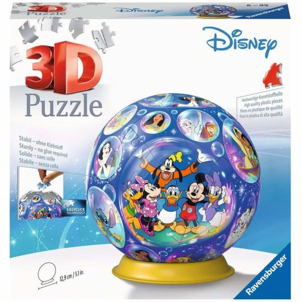 Ravensburger 3D puzzle koule Disney postavičky