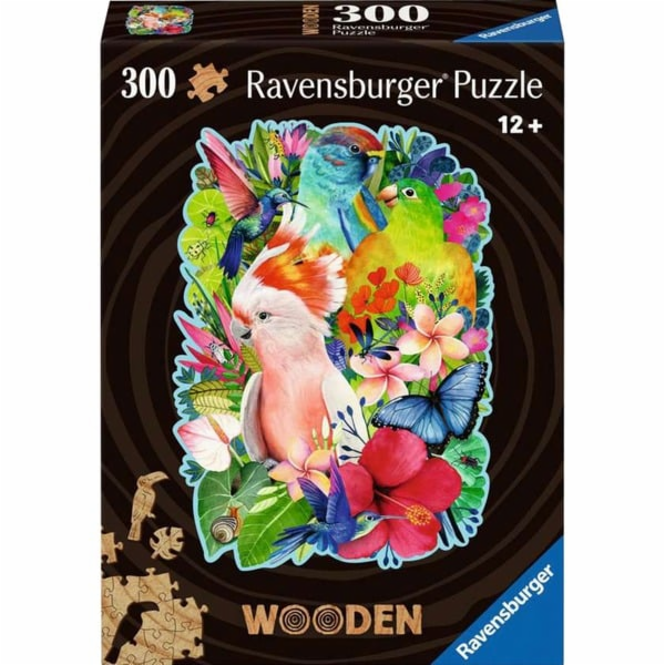 Ravensburger Wodden Puzzle Exotic Birds
