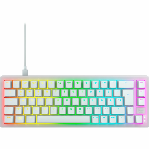 Cherry XTRFY K5V2 (bílá, DE layout, Cherry MX2A Silent Red)