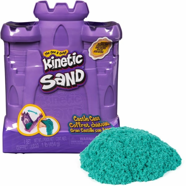 Spin Master Kinetic Sand - kufřík Castles, hrací písek