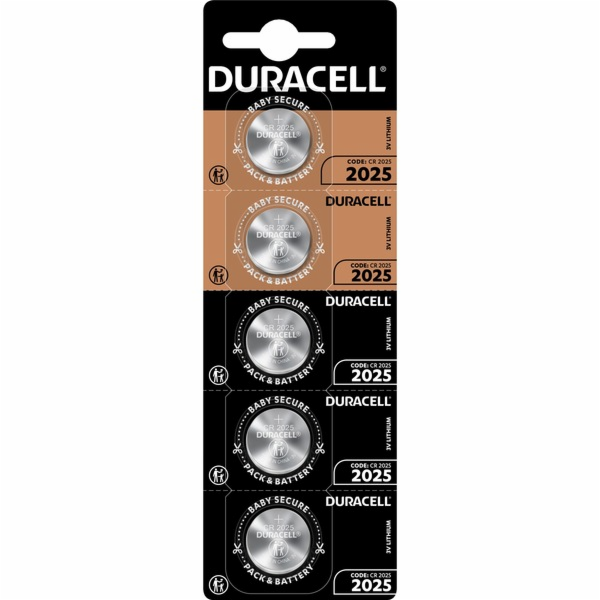 Duracell CR 2025 lithiový knoflíkový článek 3V, baterie
